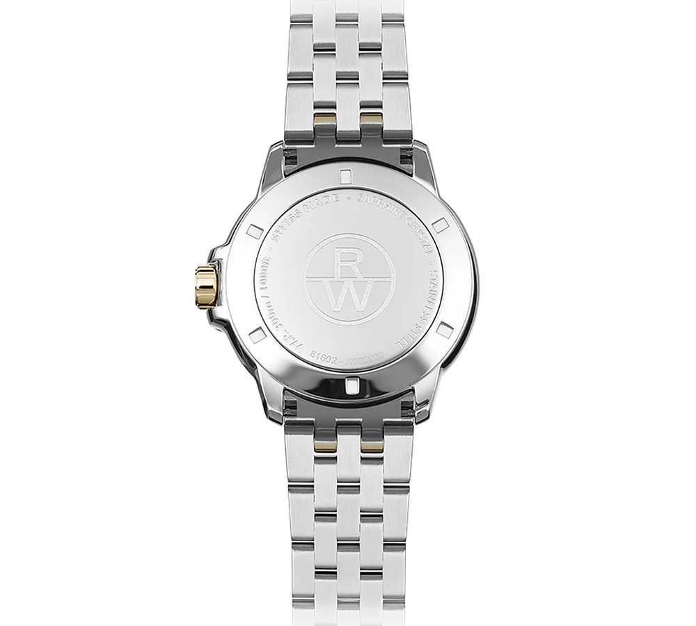 Raymond Weil Men's Swiss Tango Quartz Two-Tone Stainless Steel Bracelet Watch 41mm