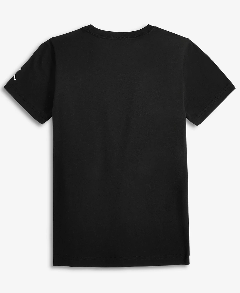Jordan Big Boys Mvp Airbrushed Graphic Cotton T-Shirt
