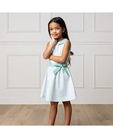Hope & Henry Toddler Girls Peter Pan Collar Seersucker Dress