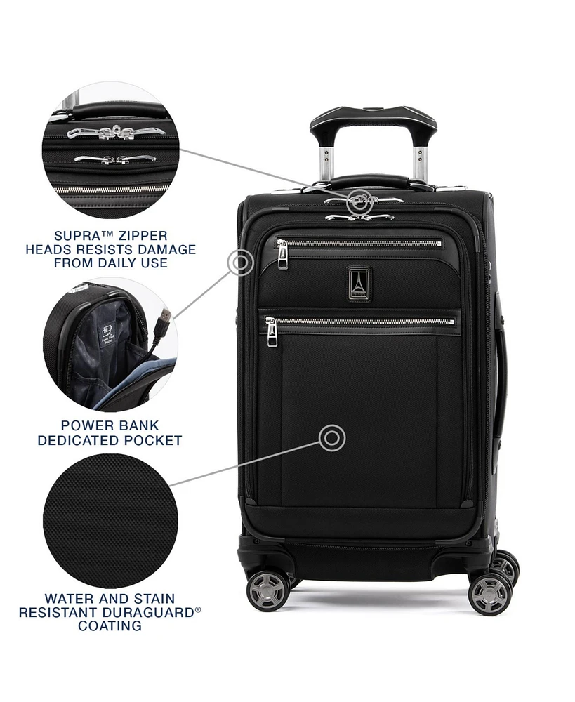 Travelpro Platinum Elite 21" Softside Carry-On Spinner