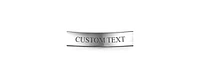 Bling Jewelry Stainless Steel Geometric Greek Cz Accent Black Rectangle Signet Ring Silver Tone