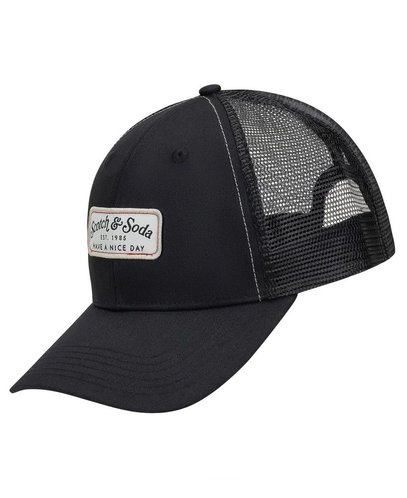 Scotch & Soda Men's Have a Nice Day Trucker Hat