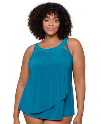 Miraclesuit Women's Illusionists Ursula Tankini Top