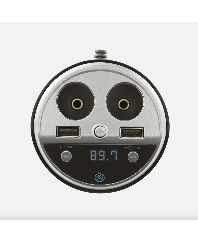 Cupholder Charging Station and Bluetooth Fm Transmitter