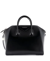 Pre-Owned Givenchy Medium Antigona Bag Glazed Leather
