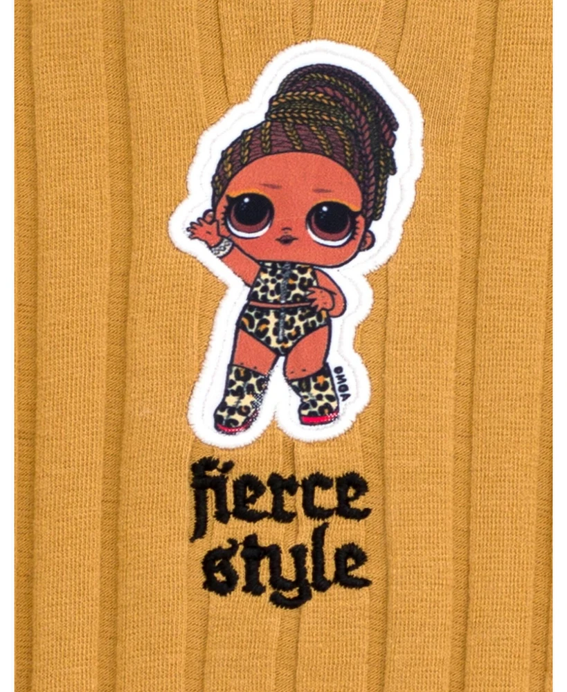 L.o.l. Surprise! Little Girls Fierce T-Shirt and Flare Pants Outfit Set