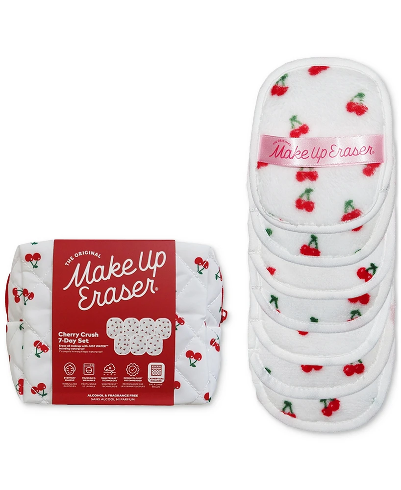 MakeUp Eraser 8-Pc. Cherry Crush Makeup-Removing Cloth Set