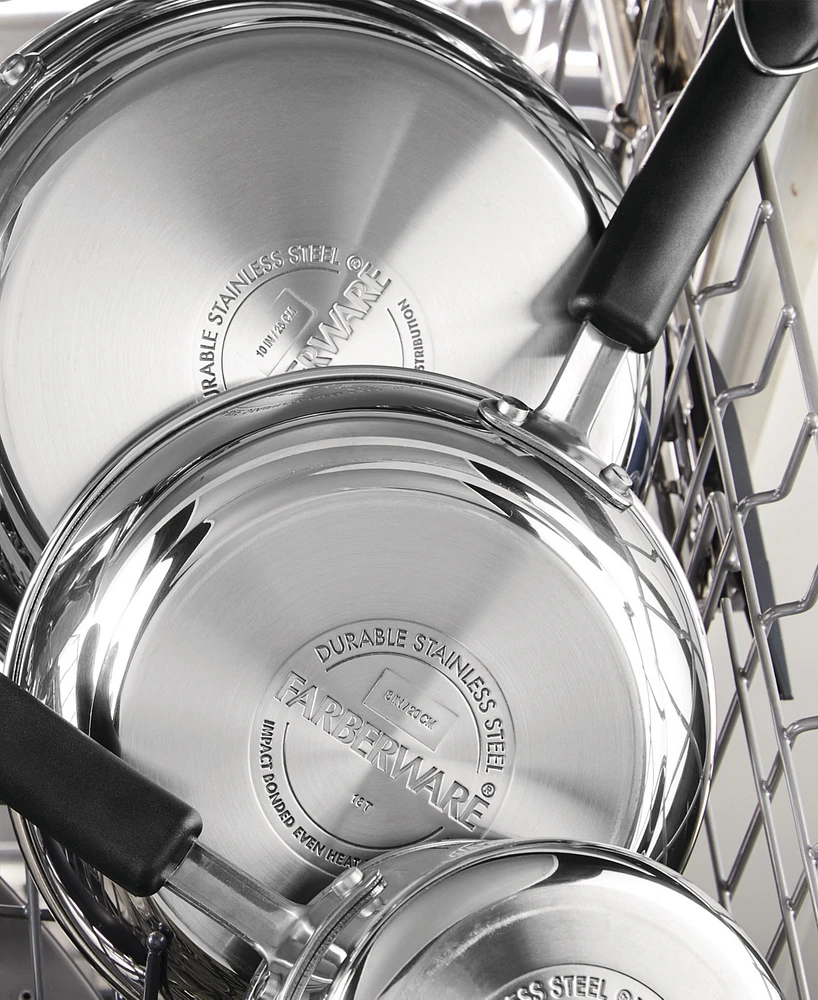 Farberware Brilliance 11-Pc Limited Edition Stainless Steel Cookware Set, Exclusively at Macy's