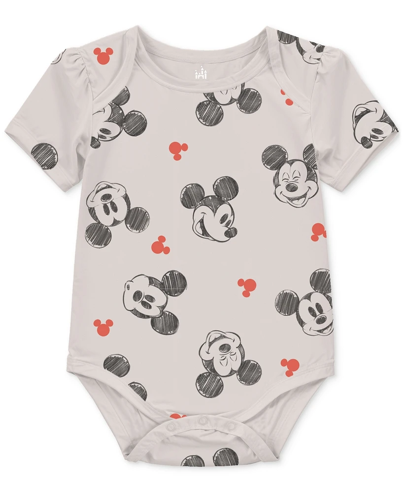 Disney Baby Boys Mickey Mouse Bodysuits, Romper & Pants, 5 Piece Set