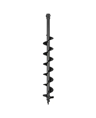 Yescom 4" Earth Auger Drill Bit Bulb Planter Tool for Planting Flower Fence Post Umbrella Hole Digger Gardening Project