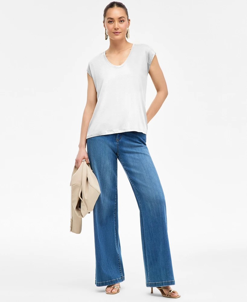 I.n.c. International Concepts Women's Luxe Layering Top, Exclusively at Macy's