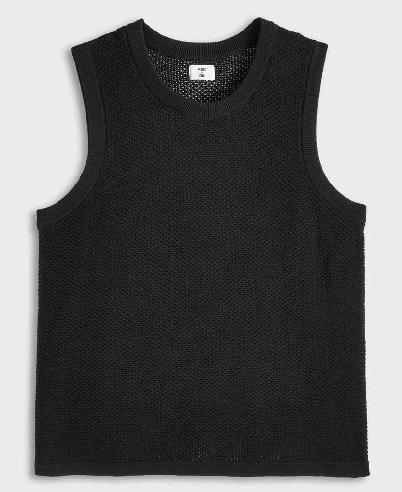 Mode of One Men's Cotton Sweater Tank, Exclusively at Macy's