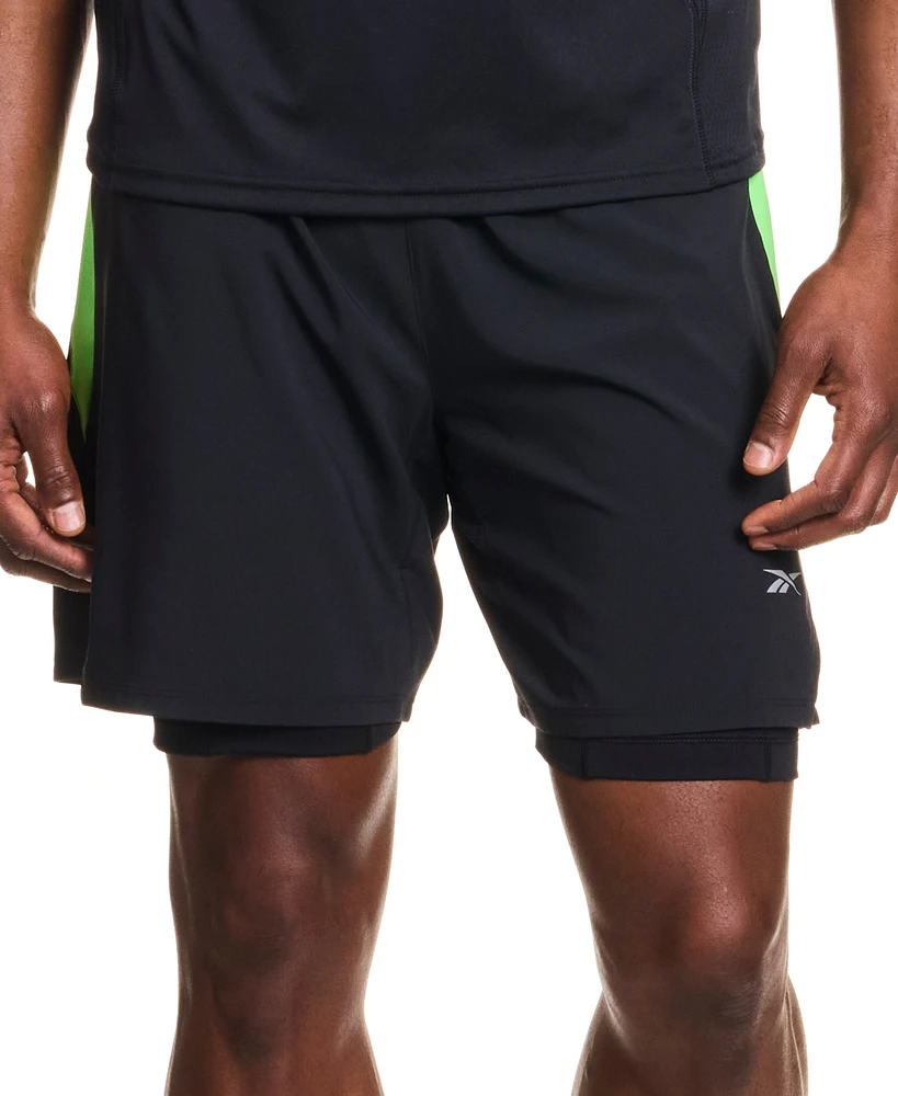 Reebok Men's Lined Logo Shorts