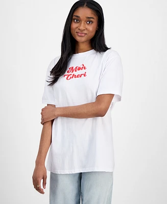 Rebellious One Juniors' Mon Cheri Graphic T-Shirt