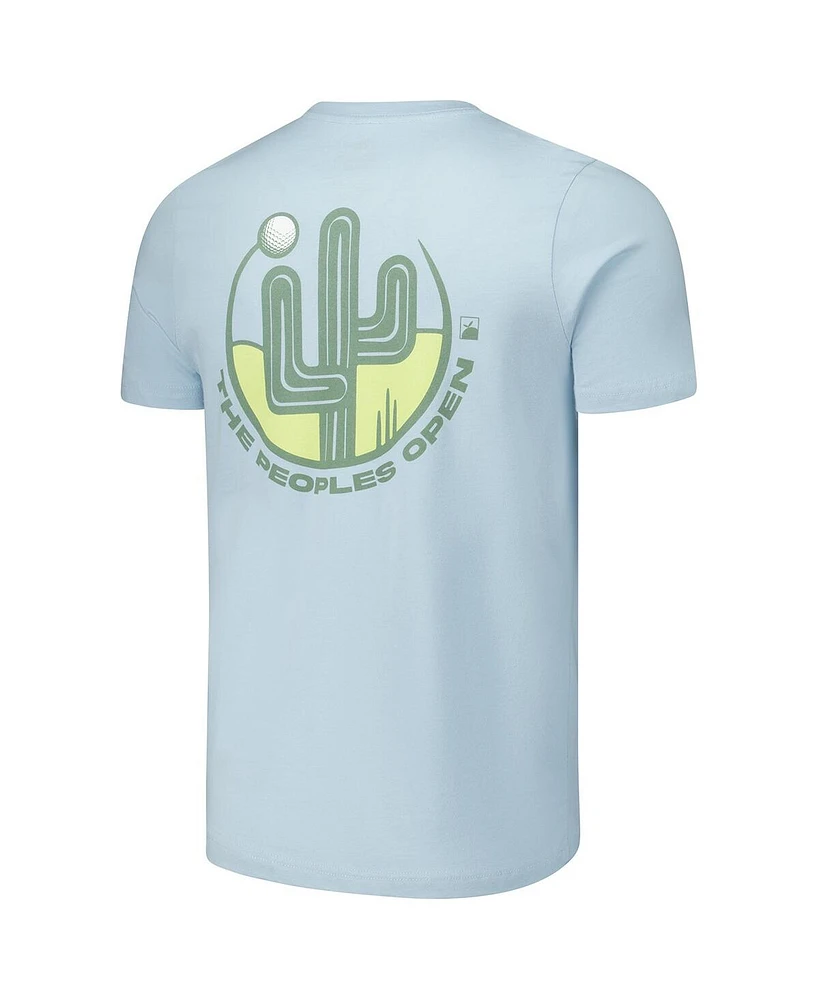 Flomotion Men's and Women's Light Blue Wm Phoenix Open The Desert T-Shirt