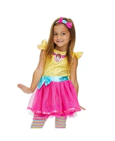 Fancy Nancy Dress Leggings and Headband 3 Piece Set