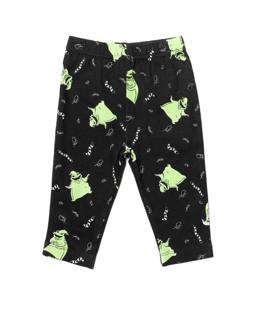 Nightmare Before Christmas Baby Boys Bodysuit Pants and Hat 3 Piece Outfit Set