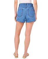 1.state Women's High-Rise Denim Shorts
