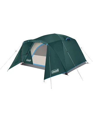 Coleman Evergreen Skydome -Person Camping Tent with Full-Fly Vestibule