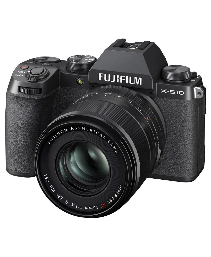 Fujifilm Xf 33mm f/1.4 R Lm Wr Lens, Black