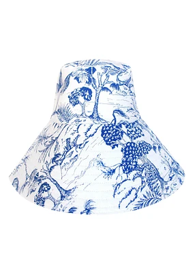 Brunna.co Nau Botanica Hat In Indigo Blue