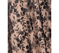 Xscape Plus Size Embellished 3D Flower Ball Gown