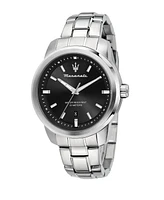 Maserati Men's Date Stainless Steel Metal Band Watch, 44mm