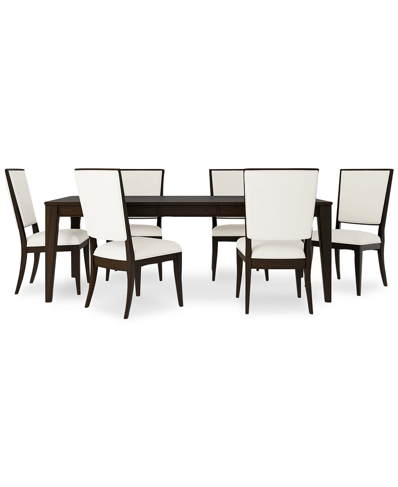Mazen 7-Pc. Dining Set (Table & 6 Side Chairs)