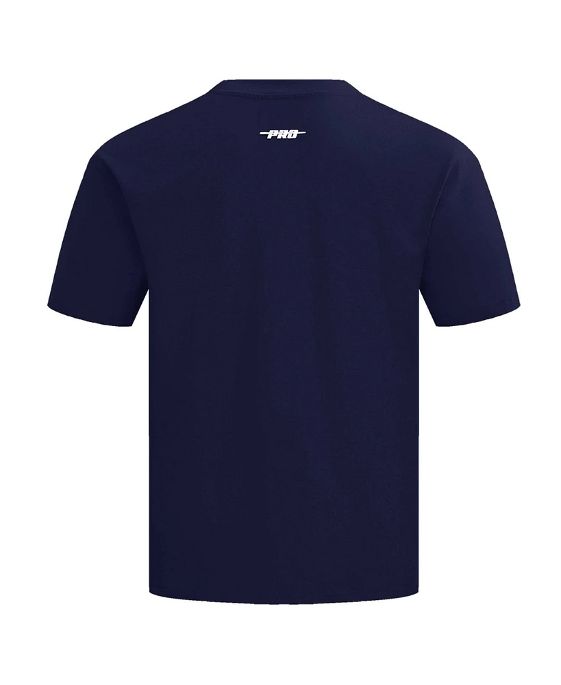 Pro Standard Men's Navy Seattle Mariners Turn It Up Dropped Shoulder T-Shirt