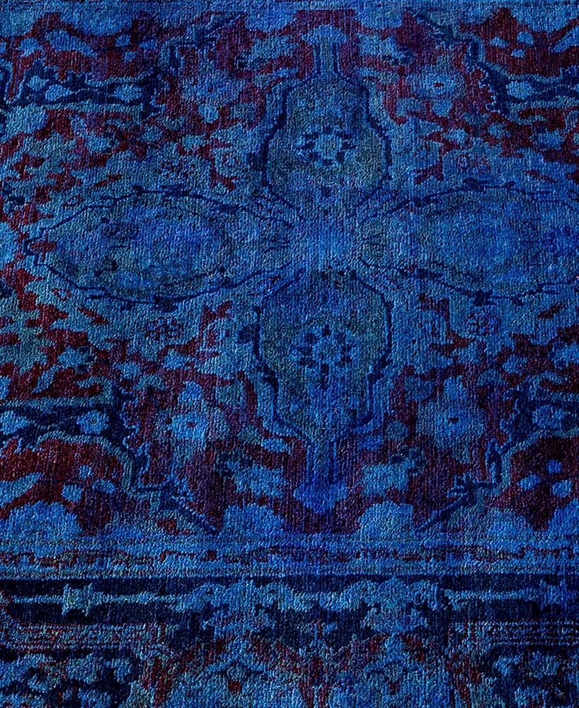 Adorn Hand Woven Rugs Fine Vibrance M1554 2'7''x12' Runner Area Rug