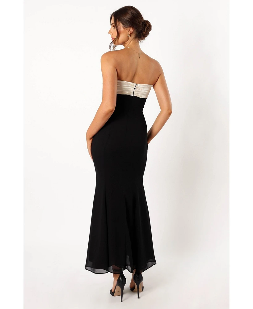 Petal and Pup Women's Cecilia Strapless Maxi Dress