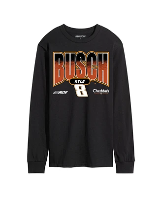 Airwaves Men's Nascar Kyle Busch 8 Long Sleeve T-Shirt