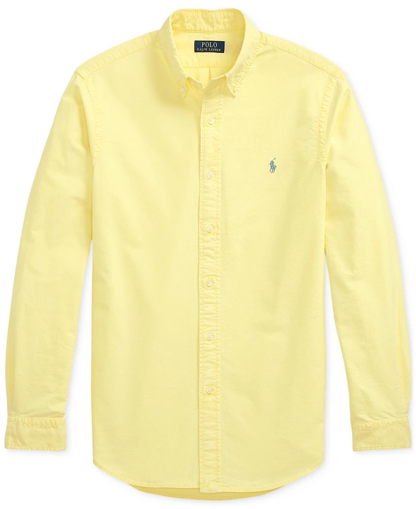 Polo Ralph Lauren Men's Garment-Dyed Oxford Shirt