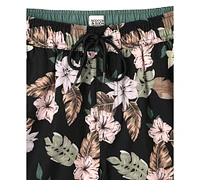 Scotch & Soda Men's Nostalgia Floral-Print Drawstring Swim Trunks