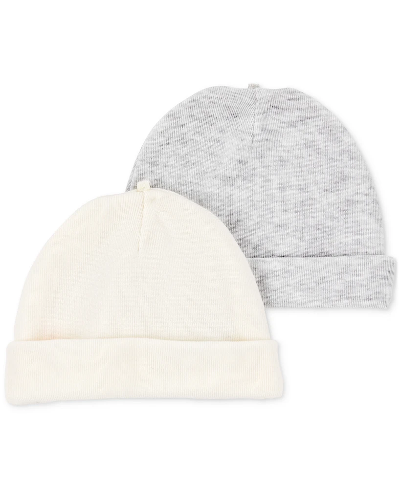 Carter's Baby 2-Pk. Rolled-Cuff Caps