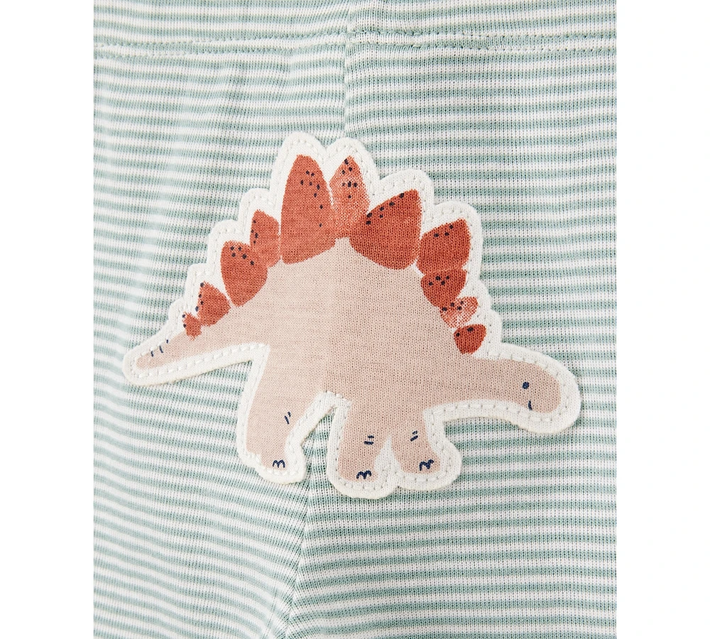 Carter's Baby Boys 3-Pc. Cotton Dinosaur Little Character Set