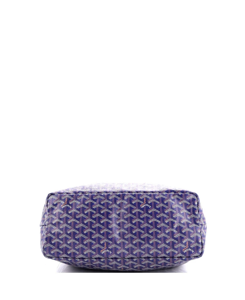 Pre-Owned Goyard Pm Saint Louis Tote Coated Canvas