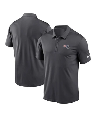 Nike Men's Anthracite New England Patriots Franchise Performance Polo Shirt