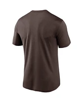 Men's Nike Brown San Diego Padres Wordmark Legend T-shirt