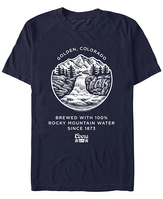 Coors Brewing Company Men's Mountain Short Sleeve T-Shirt