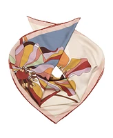 Julia - Hand Rolled Large Silk Foulard for Women