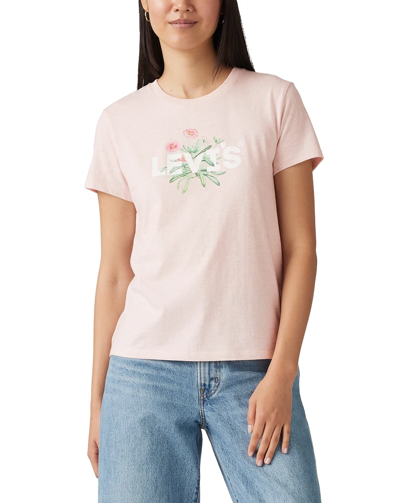 Levi's Women's Perfect Graphic Logo Cotton T-shirt