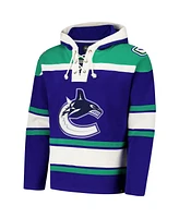 '47 Brand Men's Royal Vancouver Canucks Superior Lacer Pullover Hoodie