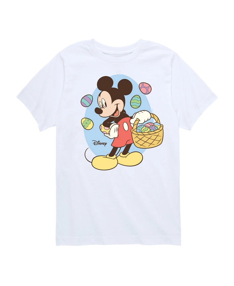 Disney Toddler Boys Mickey Easter Basket Graphic T-Shirt