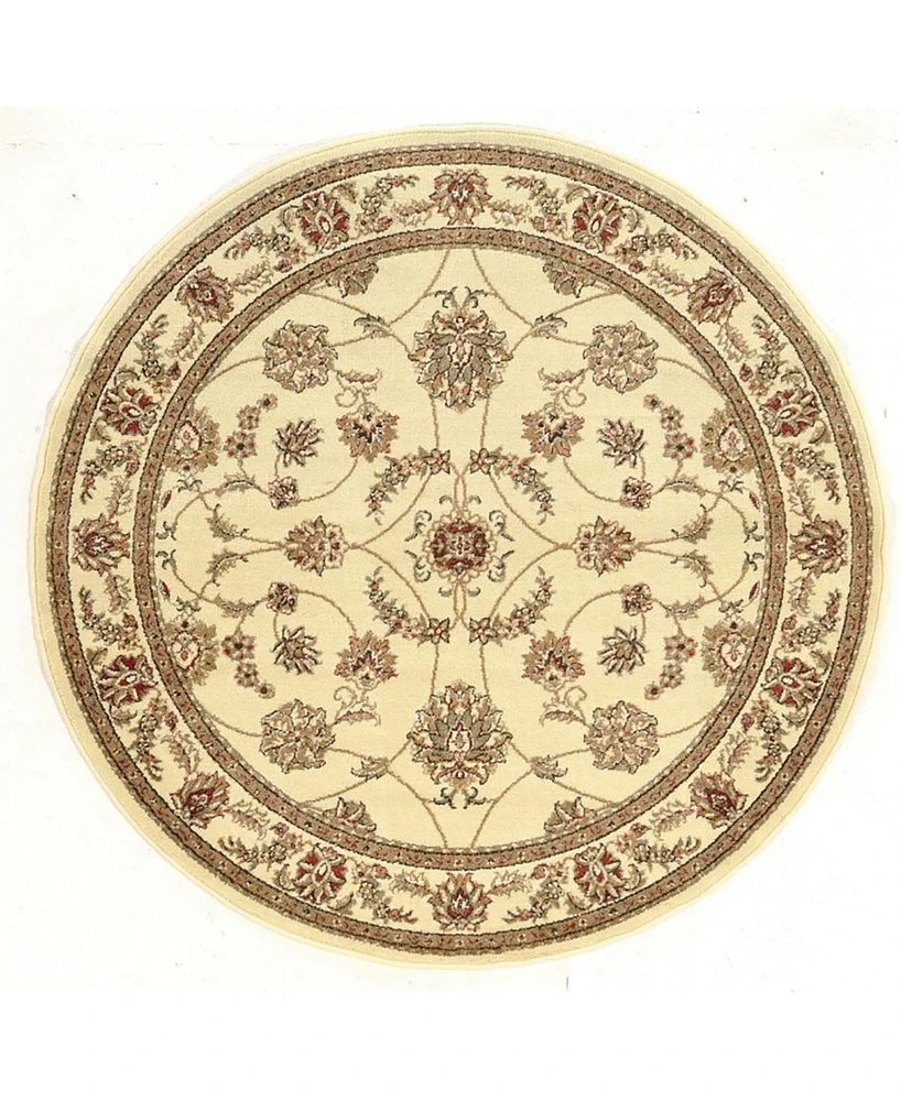 Closeout! Km Home Pesaro 5'3"x5'3" Round Area Rug