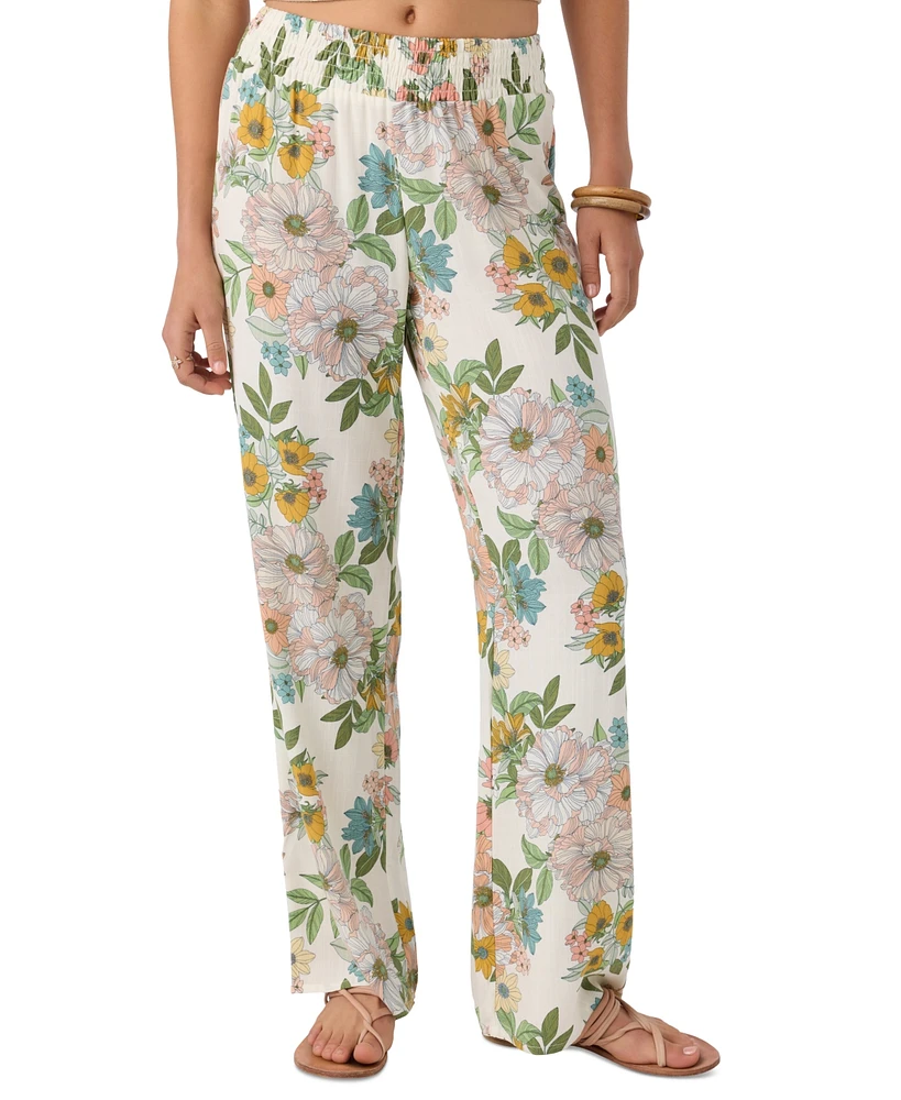 O'Neill Juniors' Jonie Cara Floral Pull-On Pants