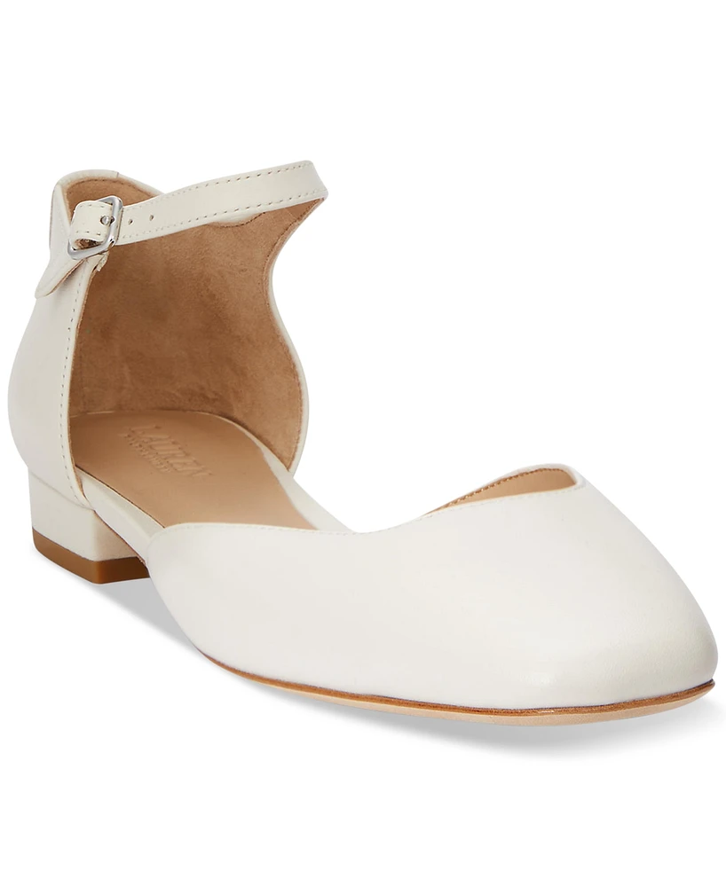 Lauren Ralph Women's Emellie Mary Jane Flats
