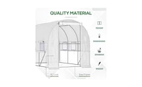 Walk-In Greenhouse for Gardening – Large Outdoor Plant Growing Space