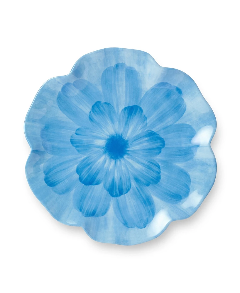 Certified International Wildflower 3-d Floral 4-Pc. Salad Plates, Service For 4