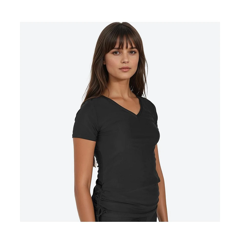 Calypsa Women's V-Neck Adele Swim Top
